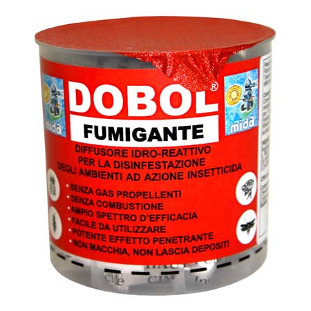 HPR1316 DOBOL Insetticida fumigante autosvuotante pronto uso - Barattolo 100 g - Osd gruppo Ecotech srl - Allontanamento piccioni,disinfestazione,HACCP, roditori
